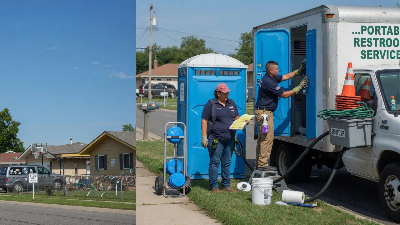 Portable Toilet Rental in Clayton, OH near me